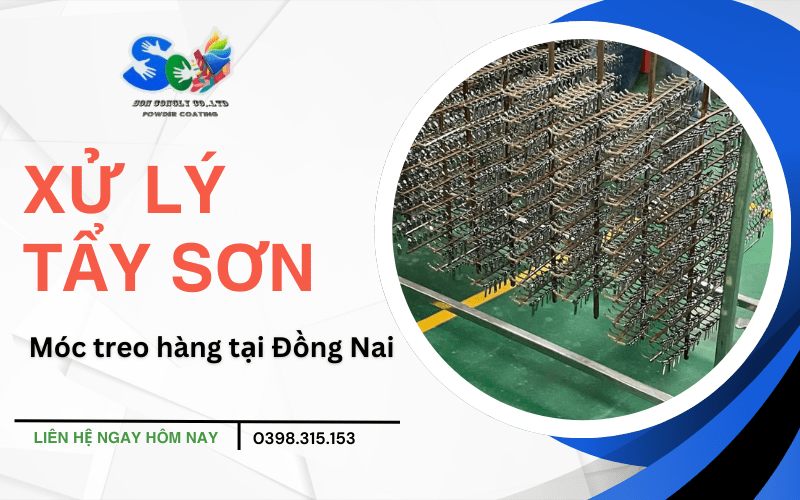 tẩy sơn móc treo hàng