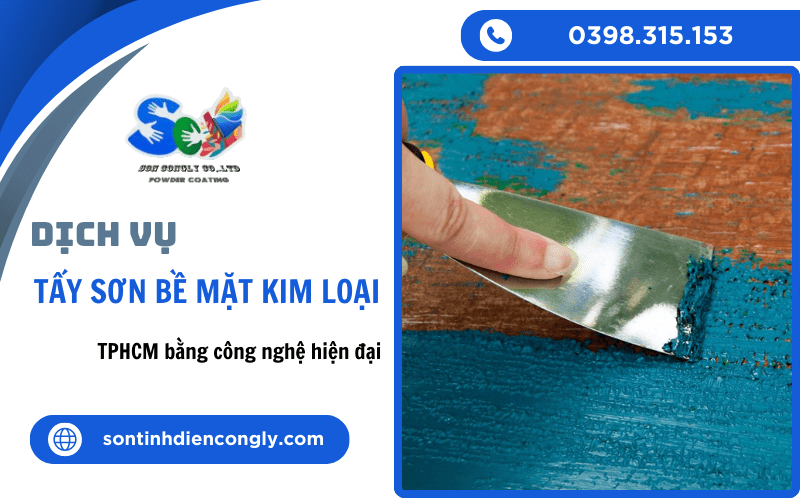 tẩy sơn bề mặt kim loại TPHCM