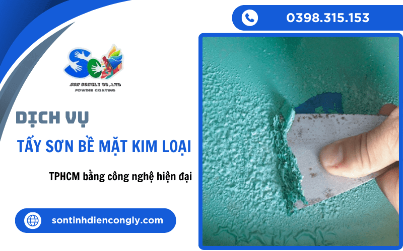 tẩy sơn bề mặt kim loại TPHCM