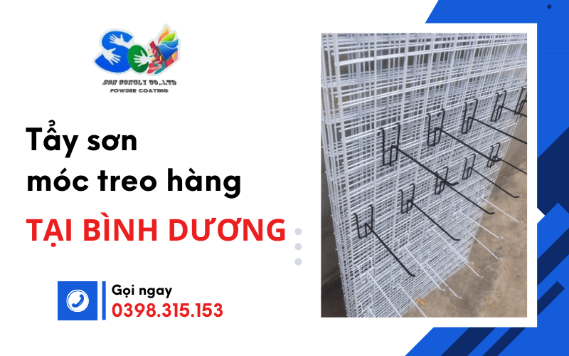 tẩy sơn móc treo hàng bình dương