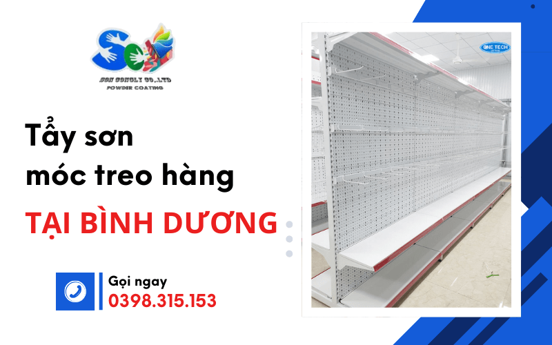 tẩy sơn móc treo hàng bình dương
